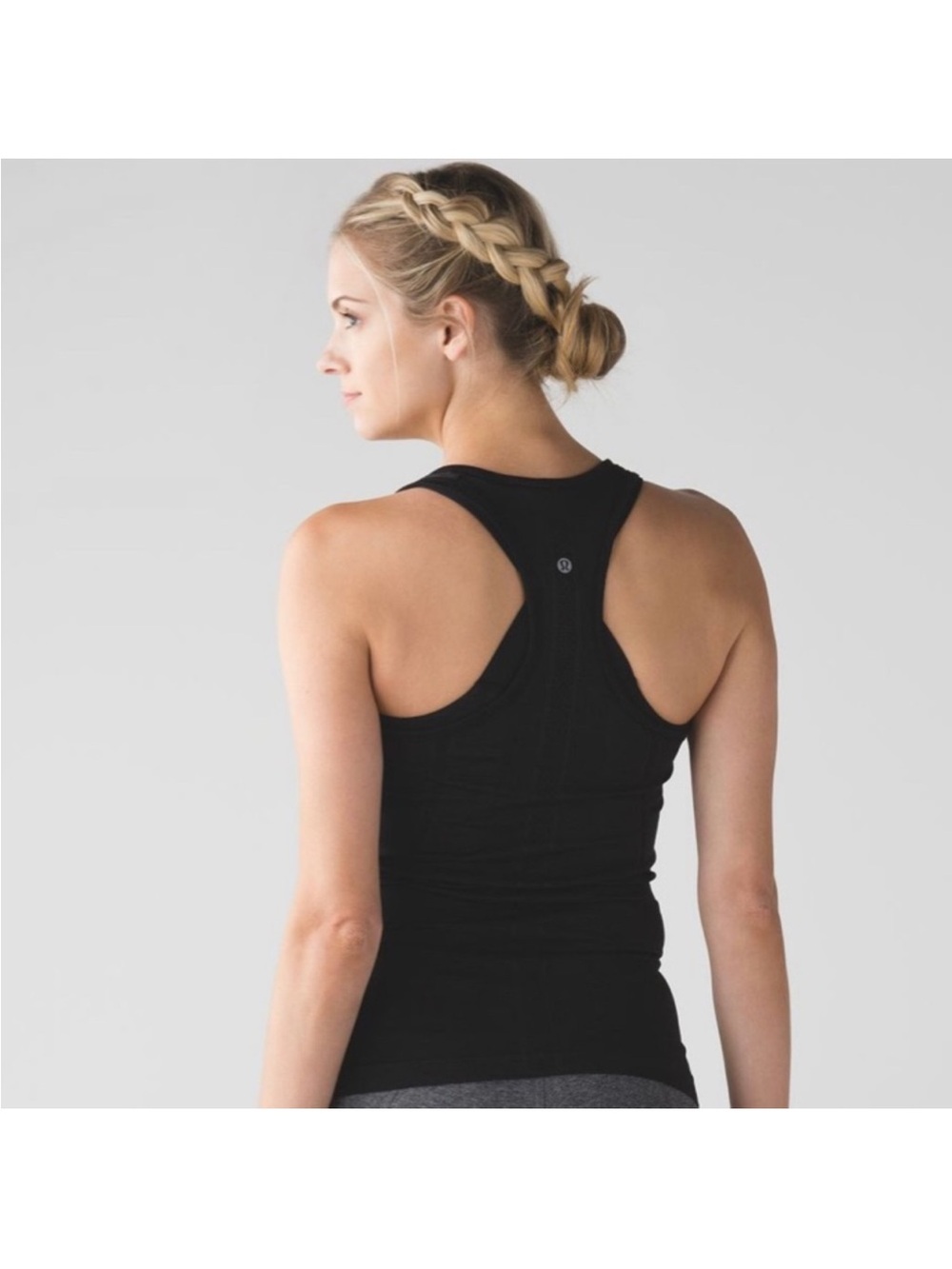 lululemon athletica Black Swiftly Racerback Tank
